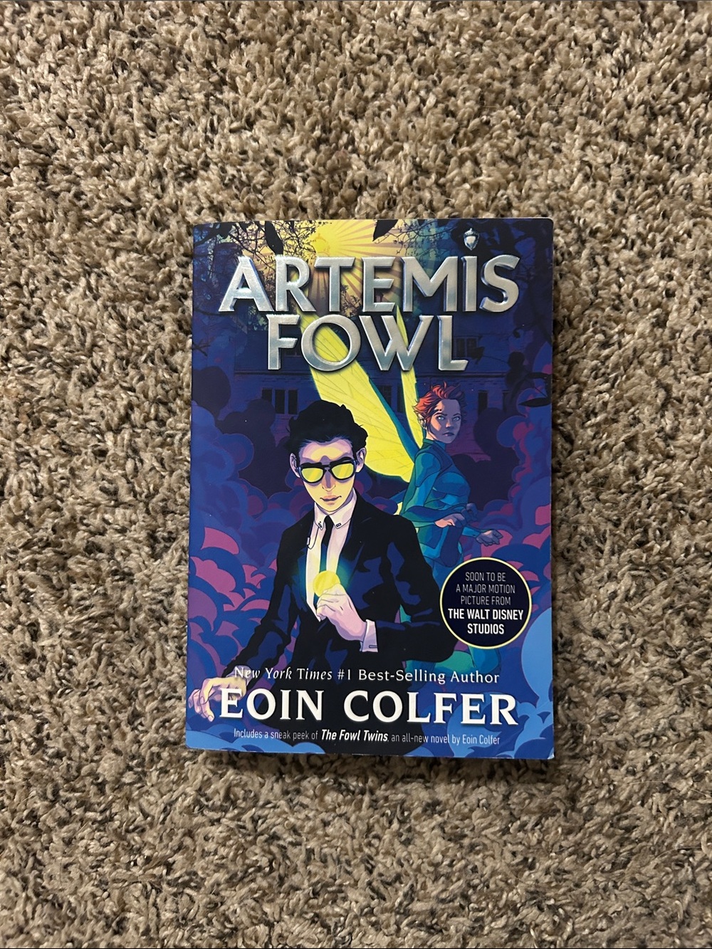 Artemis Fowl Hardcover Book - Blue Cover